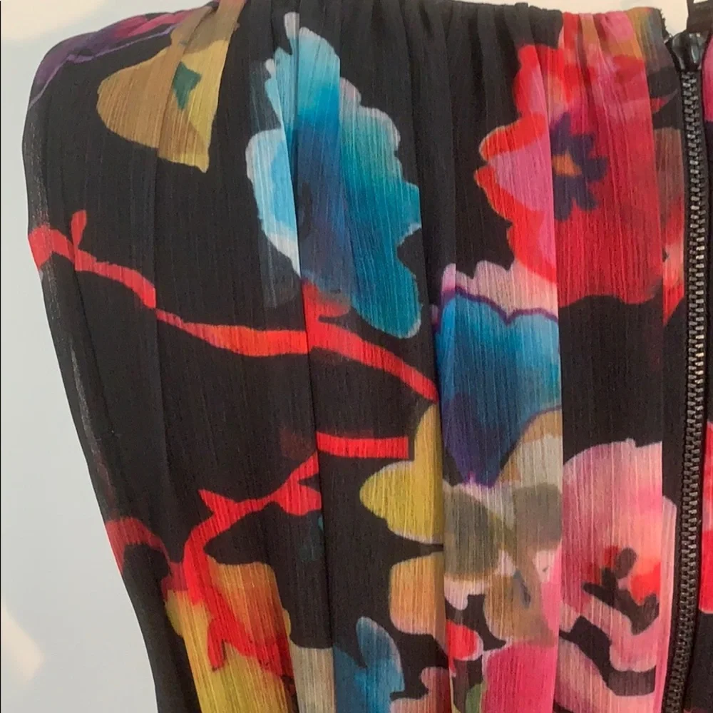 💘 Alice + Olivia Black Floral dress M - Picture 6 of 10